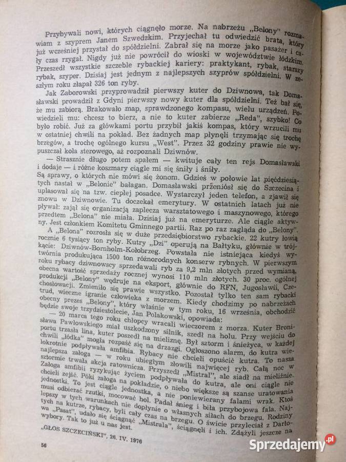 3413 Tu Pracuję Tu Żyję Szczecin Antykwariat sprzedam