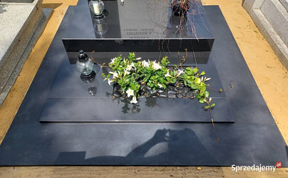 Płyty granitowe na cmentarz granit obrzeża Ostrów Wielkopolski