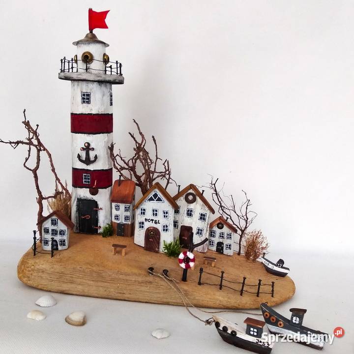 Dekoracja z drewna morskiego letnie wspomnienie Wrocław