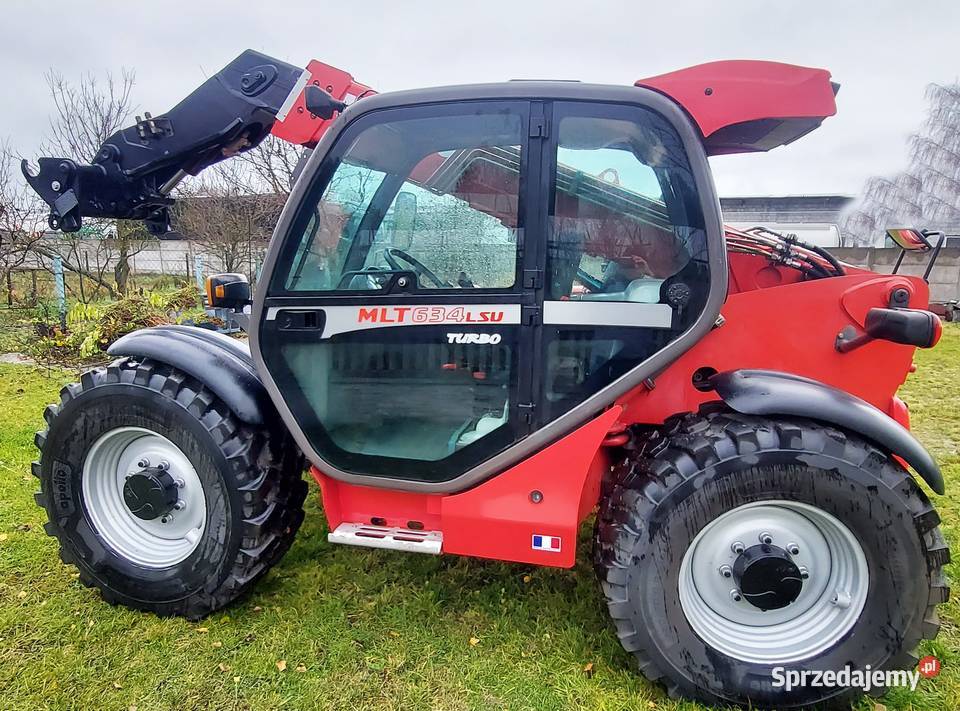 Manitou 634 120 LSU MLT Rolnicza klimatyzacja Manitou Wręczyca Wielka