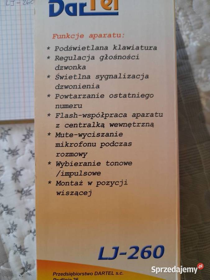 telefon stacjonarny Dartel LJ260 Przemyśl