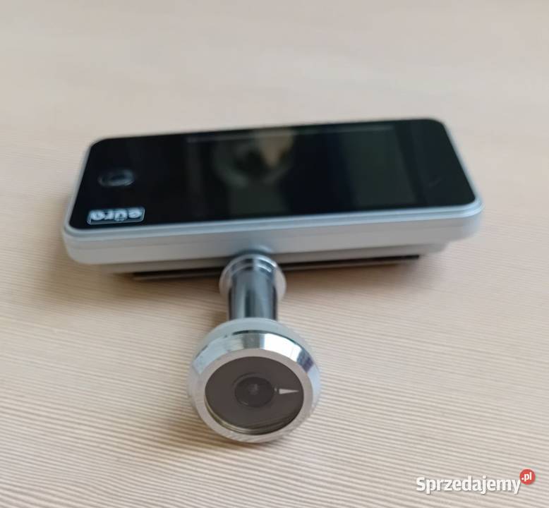 Wideowizjer do drzwi Eura VDP01C1 srebrny Ekran Katowice sprzedam