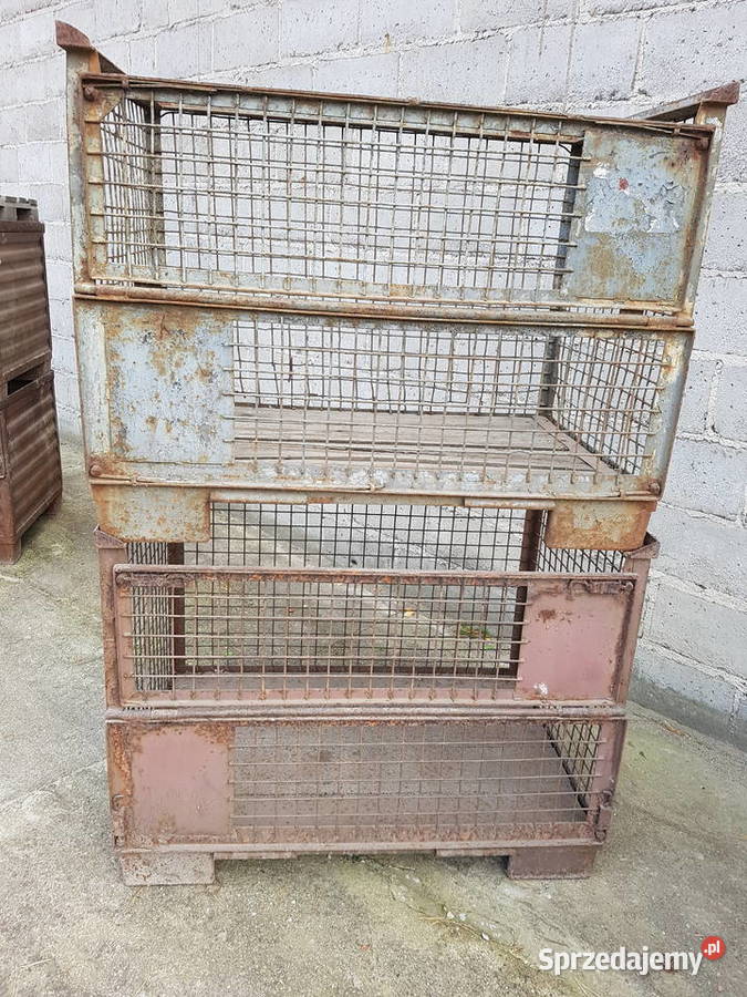Giterbox pojemnik metalowy siatkowy mazowieckie
