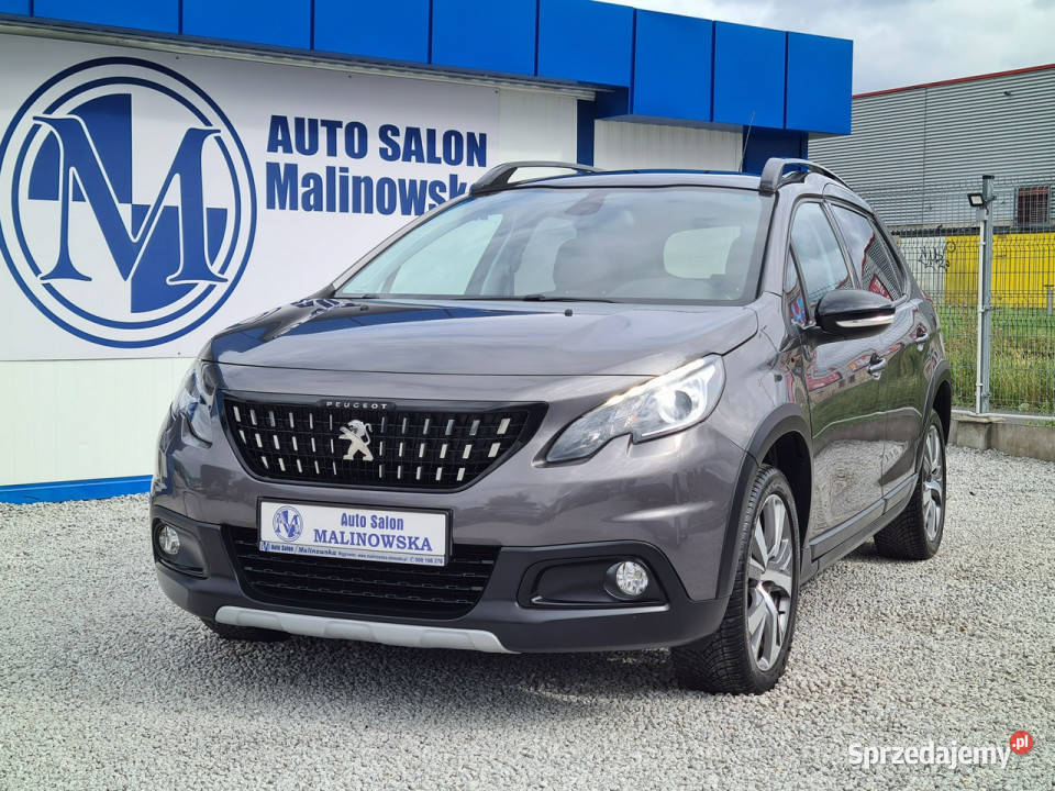Peugeot 2008 GTLine SzklanyDach PDC Navi Led garażowany wielkopolskie Wągrowiec