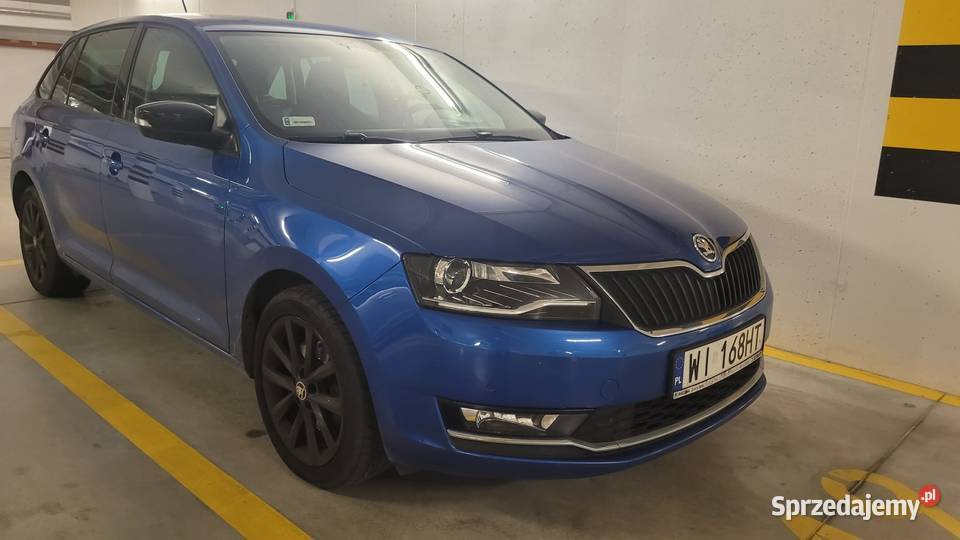 Skoda Rapid Spaceback STYLE 110 bogata wersja Rok produkcji 2018 Rapid Słomin