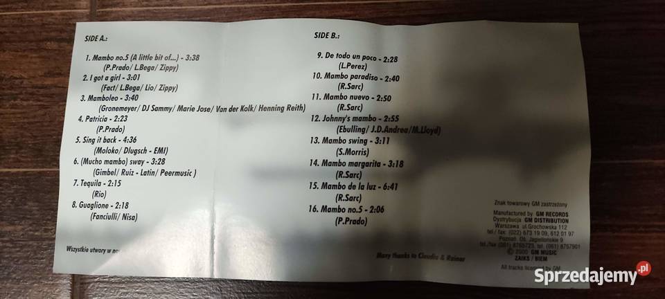 Mambo No5 And Many More Mambo Hits Gliwice