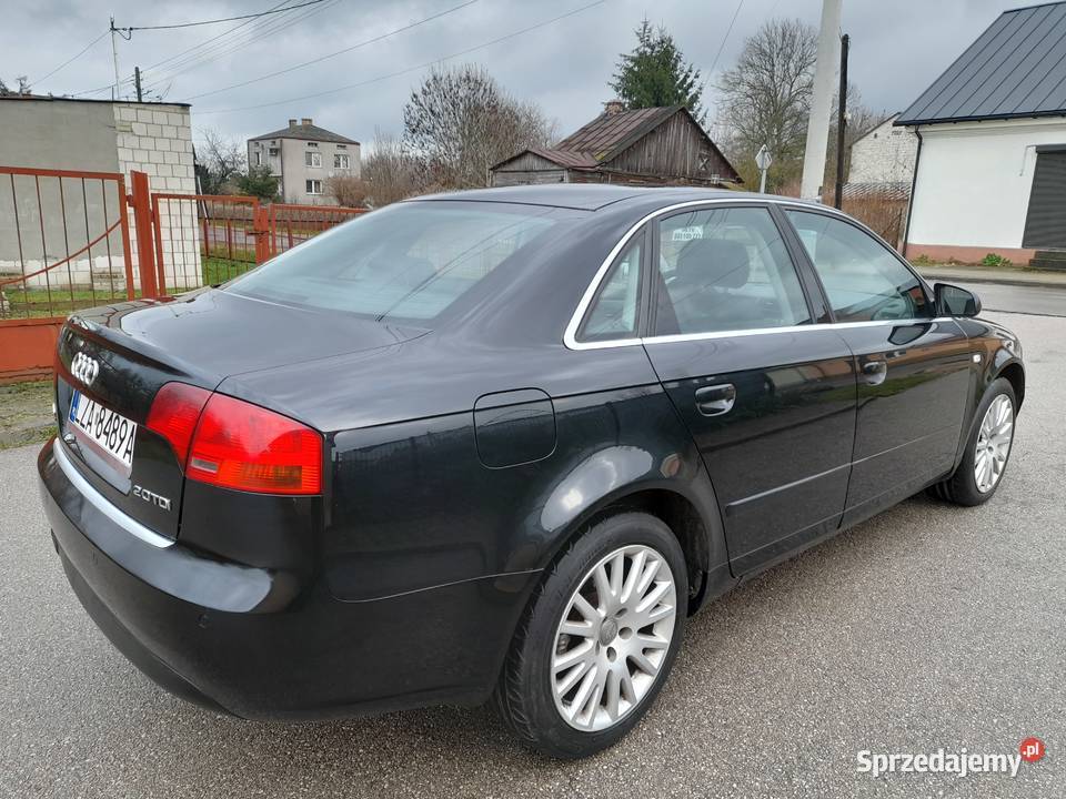 Audi A4 b7 S line Sedan20 tdi 140 koni6 skrzynia Siedliszcze-Osada