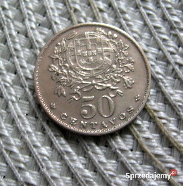 Portugalia 50 Centavos 1964r Kalisz