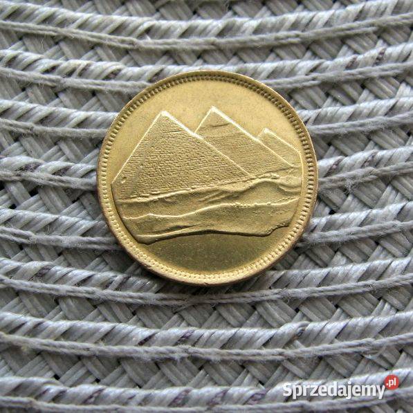 Egipt 1 Piastra 1984r Islamska data lewej Kalisz