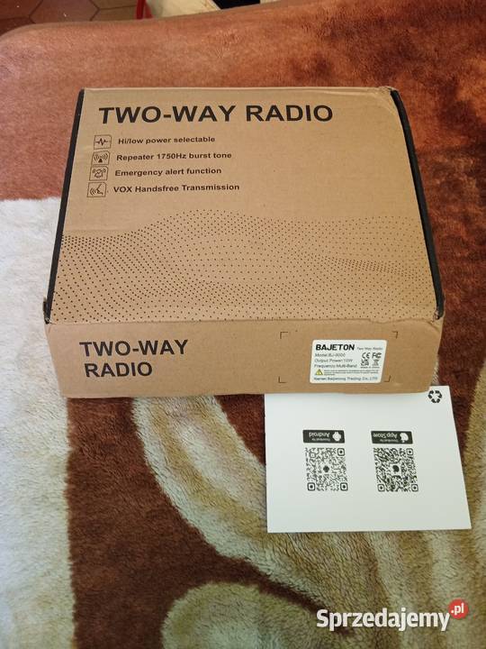 Transceiver bajeton bj 9000 10w