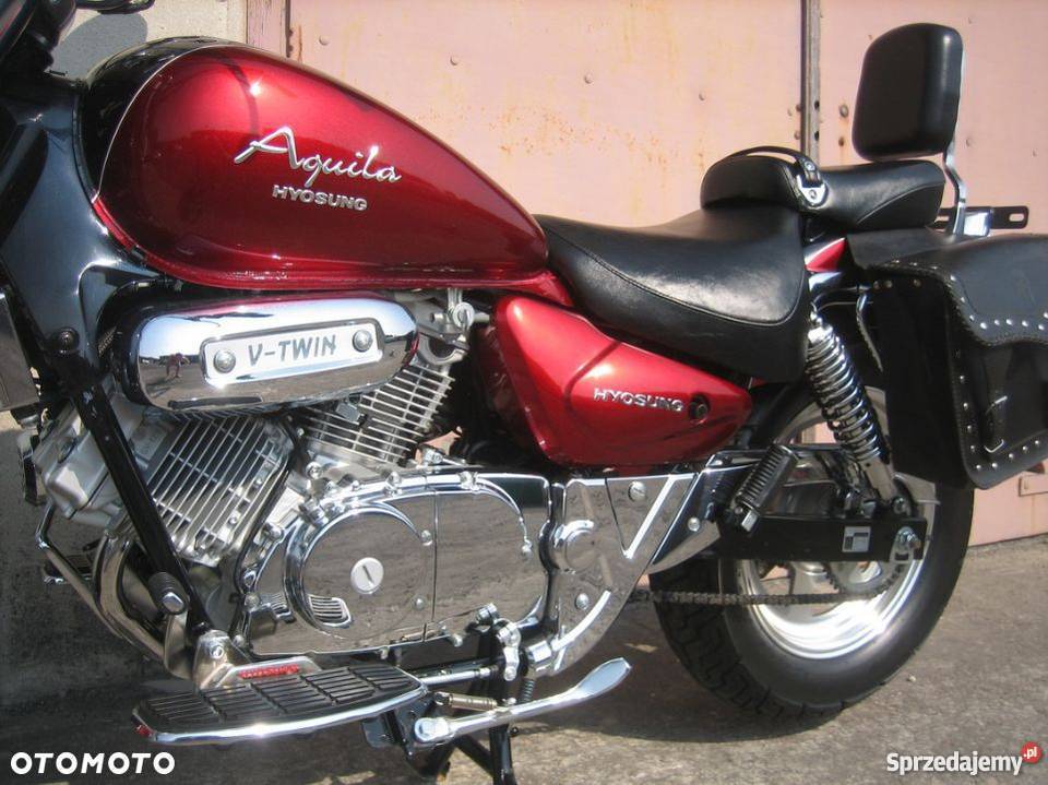 Hyosung GV Hyosung Aquila 125 classic kat B 6000 nieuszkodzony