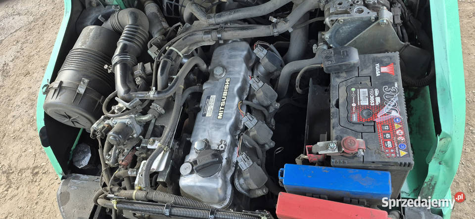 Wózek Widłowy MITSUBISHI FG20 Triplex 470m 3970 mazowieckie Małkinia Górna sprzedam