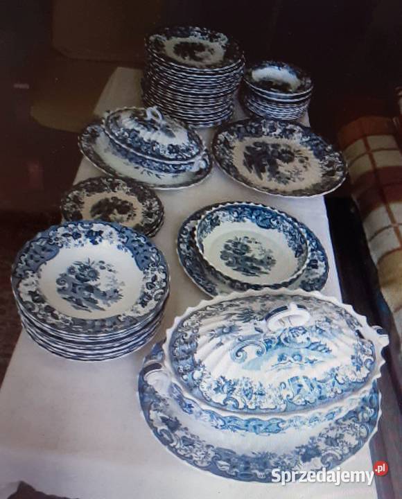 Antyczna zastawa COPELAND LATE SPODE MAY Rd No Kraków