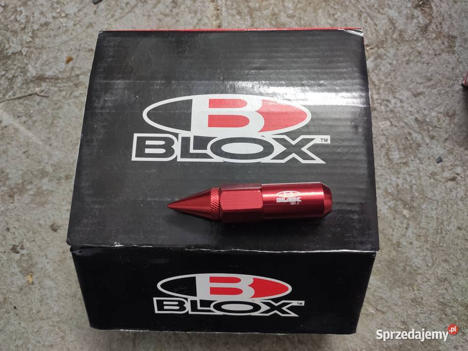 Nakrętki do felg stożkowe duraluminium M12 x 15 Nakrętki Kraków sprzedam