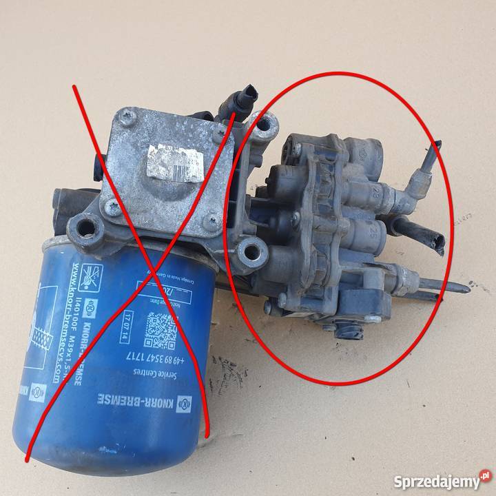 ZAWÓR 6 OBUDOWY DROŻNY AE4560 K048307N00 ciężarowe Bieleń