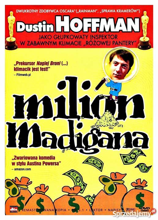 MILION MADIGANA DUSTIN HOFFMAN Kalisz sprzedam