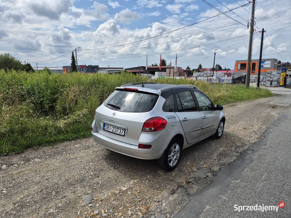 Renault Clio III LIFT15 68 Sprawna KLIMA 1 srebrny Kozy