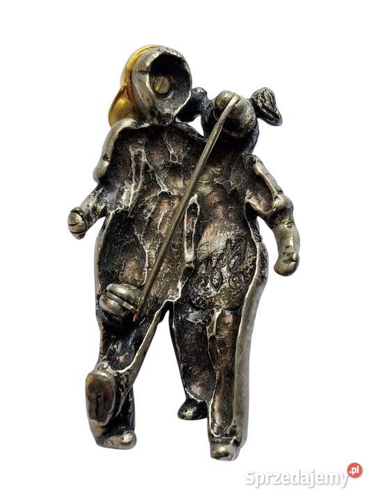 ARTYSTYCZNA BROSZKA VINTAGE ZAKOCHANI CHŁOPAK Częstochowa