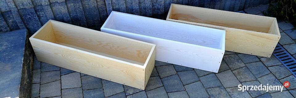 Doniczka drewniana osłonka drewniana sosna inne Radków