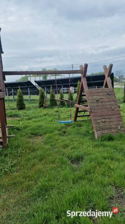 Sprzedam plac zabaw Domki drewniane Leźno