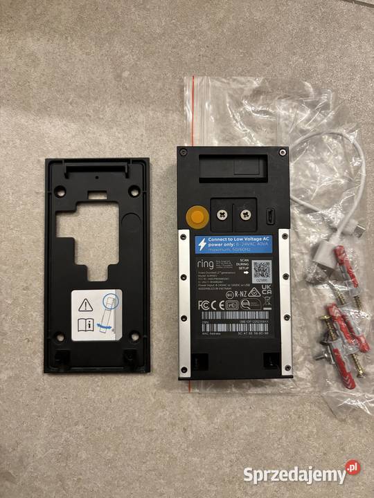 RING Video Doorbell 2nd Gen sprawny komplet Warszawa