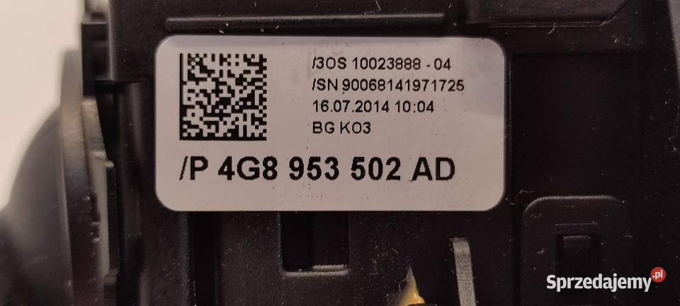 AUDI Q5 8R MANETKI TAŚMA 4G8953502AD 8K0953568Q osobowe Panele sterowania, przełączniki sprzedam