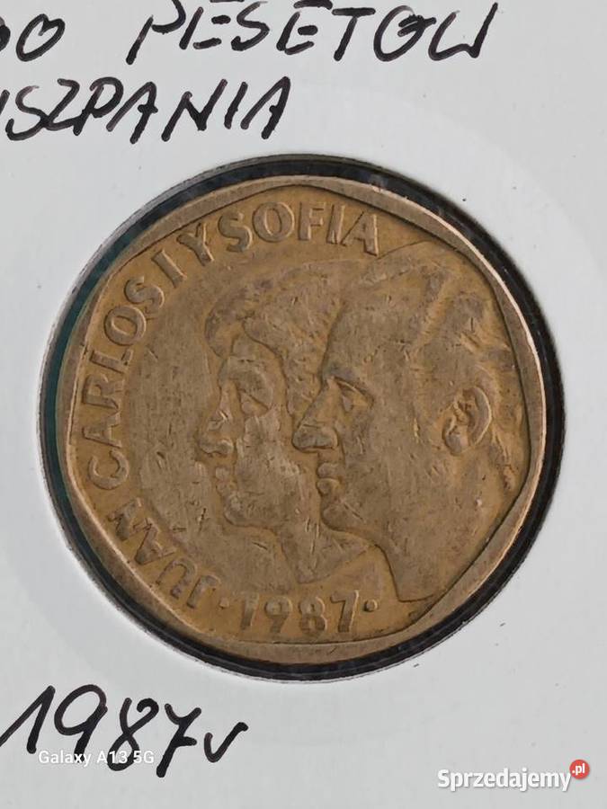 500 Pesetów Hiszpania 1987 r wielkopolskie
