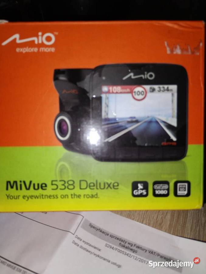 Wideorejestrator MiVue 538 Delux Kamery samochodowe