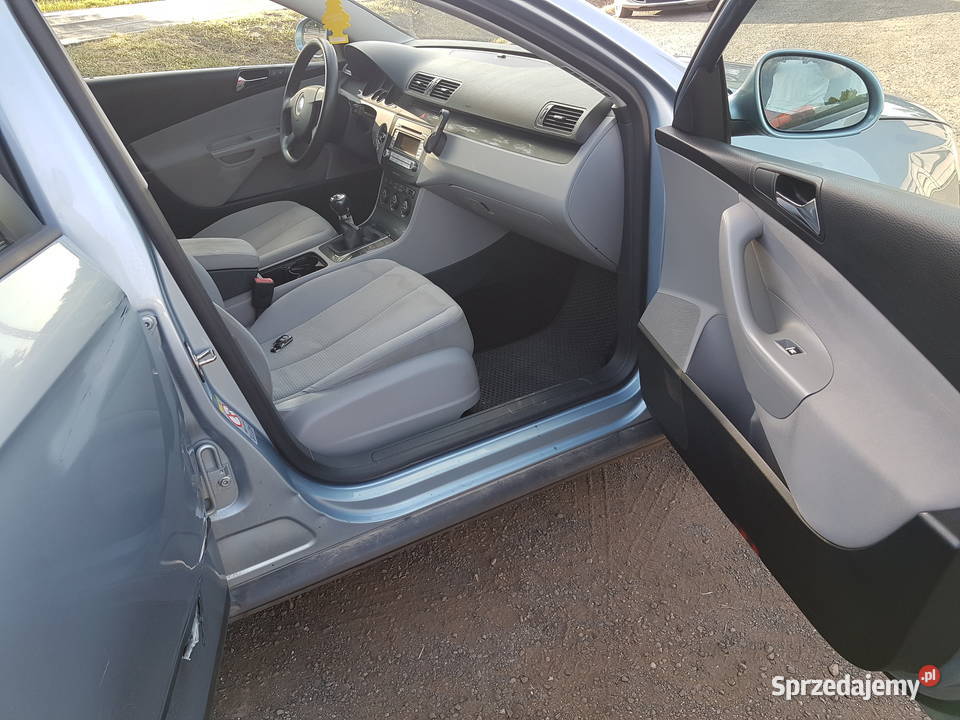 VW PASSAT B6 20 TDI 140 2006 SEDAN USZKODZONY aluminiowe felgi Passat Turek sprzedam