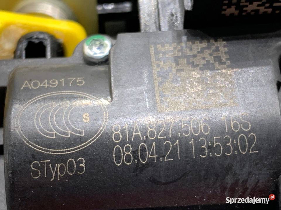 ZAMEK KLAPY TYŁ AUDI Q3 II SUV 81A827506 Zamki, wkładki i kluczyki