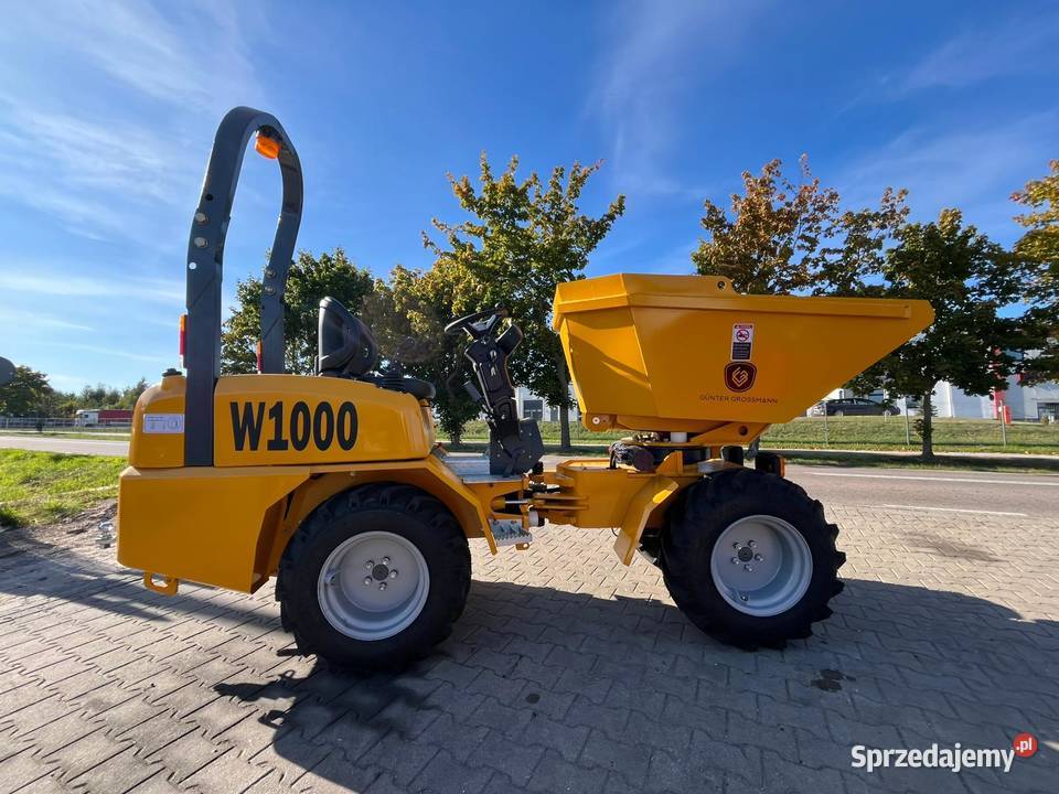 Nowe wozidło budowlane W1000 Gunter Grossmann Włocławek