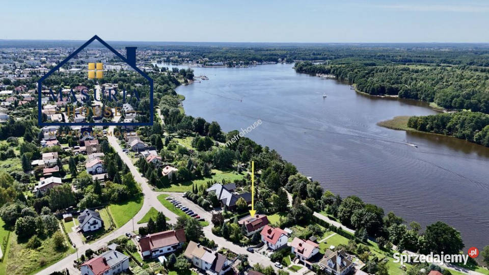 Komfortowy dom w pierwszej linii Jezioraka 295m2 Sprzedaż Iława
