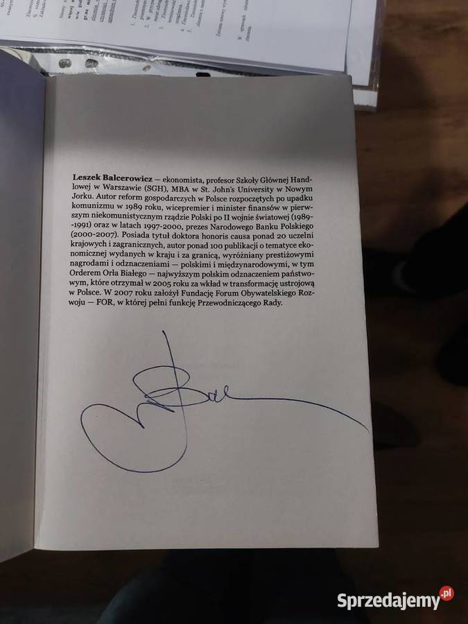 Odkrywając wolność z autografem autora wielkopolskie