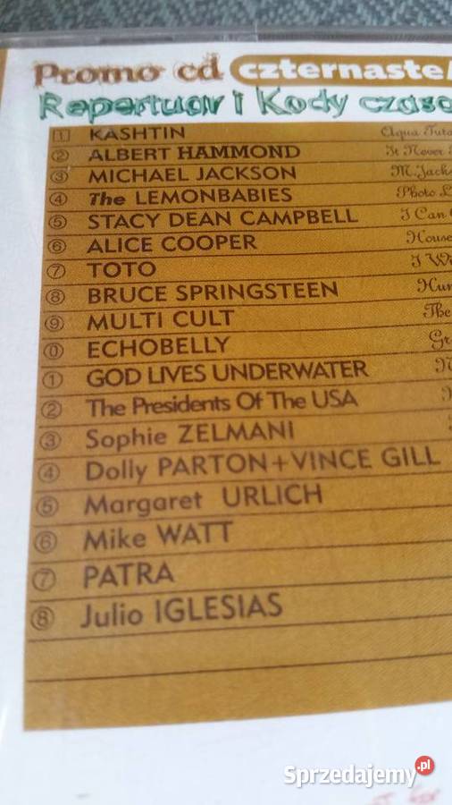 Promo cd czternaste95 1995 Sony MusicMJM pop lubelskie Puławy