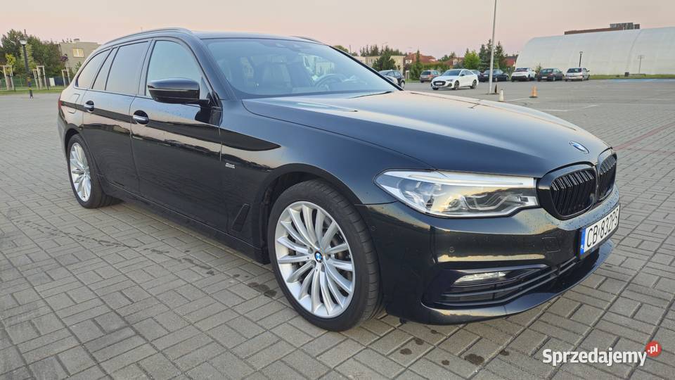 BMW 525d g31 231 2017 uszkodzony silnik Żnin