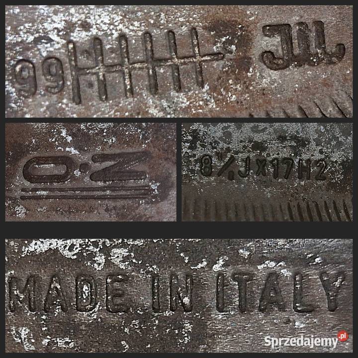 Alufelgi OZ Ceres 175x120 85j et15 BMW czarne Sietesz