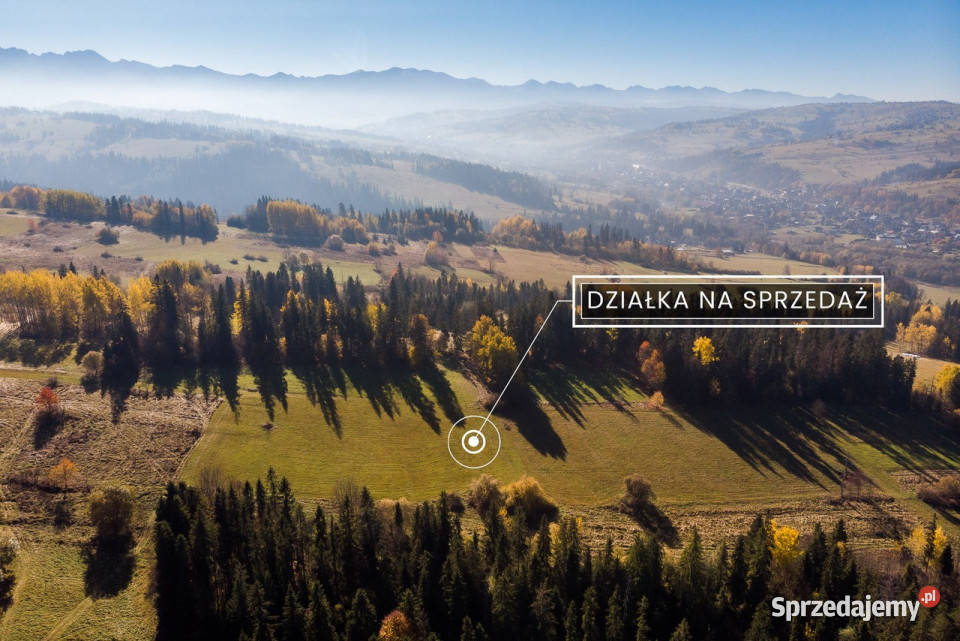 Działka w Białym Dunajcu Gile rolna Biały Dunajec