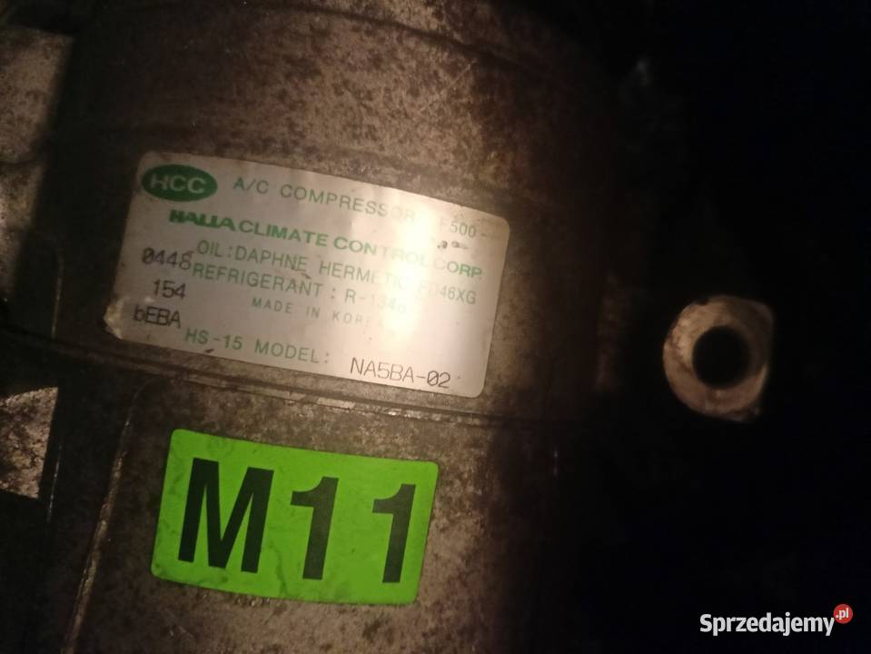 Sprężarka klimatyzacji Hyundai Tucson 20 benzyna