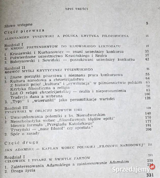 Zapomniani krytycy nieznani filozofowie Czesław Rok wydania 1988 sprzedam