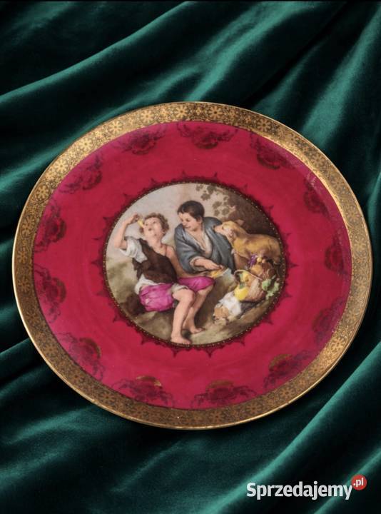 Patera Children picnic with dog Piknik chłopców Pabianice