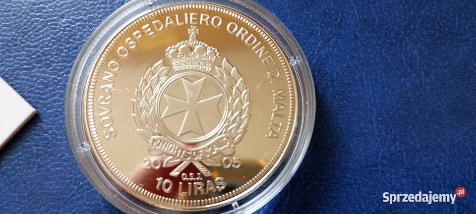 Stare monety Medal Jan Paweł II Zakon Maltański sprzedam