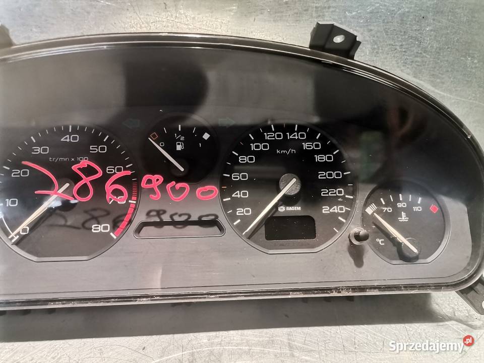 LICZNIK ZEGARY PEUGEOT 406 20 16V 9628534580 Nowy Sącz sprzedam