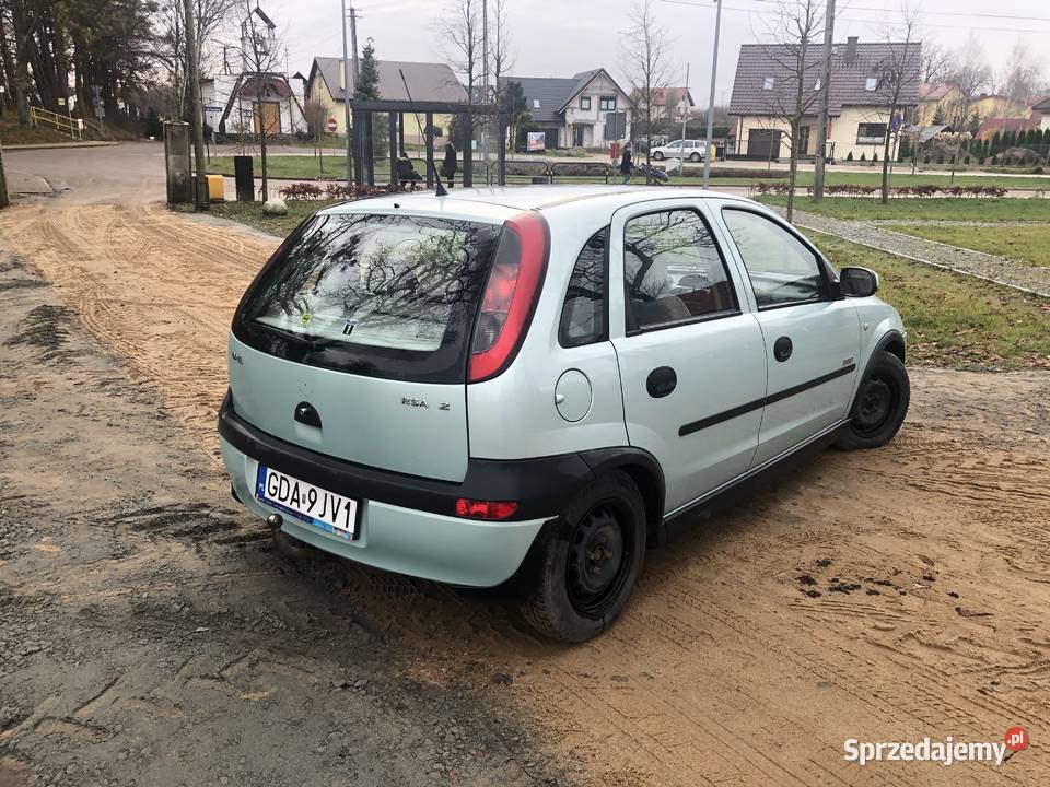 Sprzedam Opel Corsa C 12 Automat LPG elektryczne lusterka Jankowo Gdańskie
