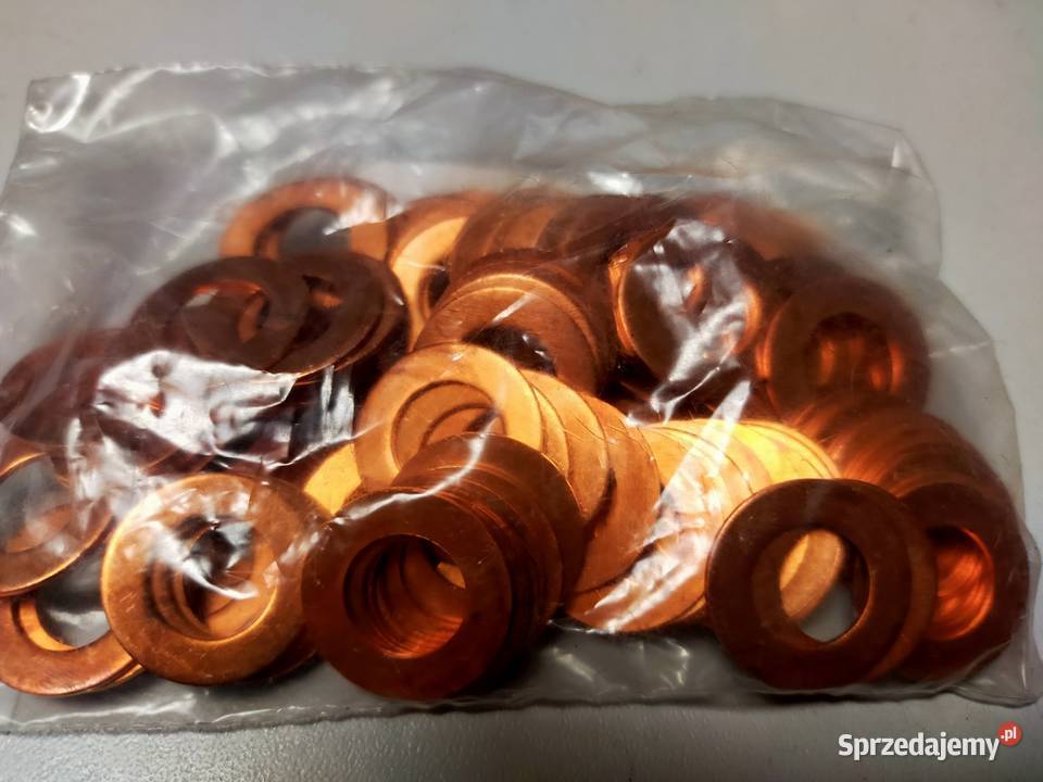 Uszczelka miedziana Fi10xFi18x1faktura VAT Brzozówka