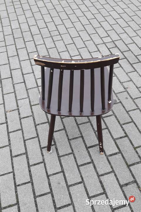 Krzesło patyczak MGrabiński Fameg design PRL pomorskie Gdynia