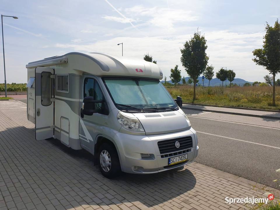Kamper Adria Coral SP650 Silver 23 JTD 08 Rok produkcji 2007 Motoryzacja Cieszyn
