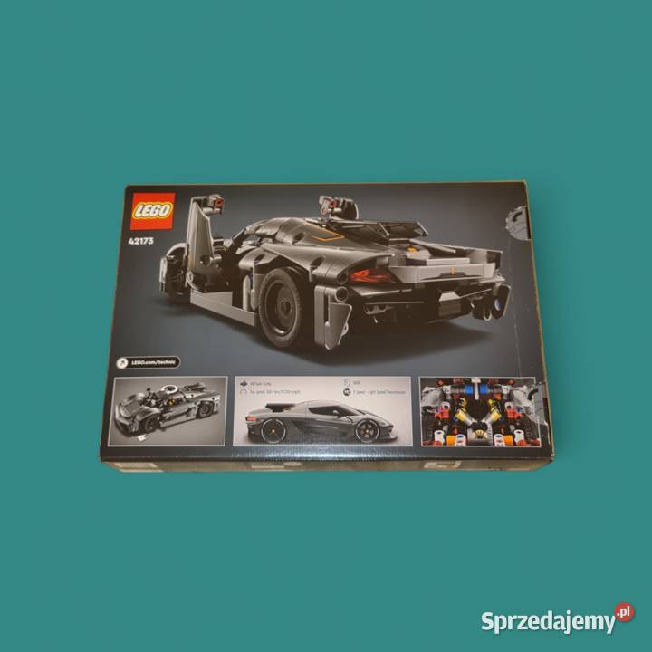 Lego Pudełko i Instrukcja 42173 Koenigsegg Jesko Lego Warszawa