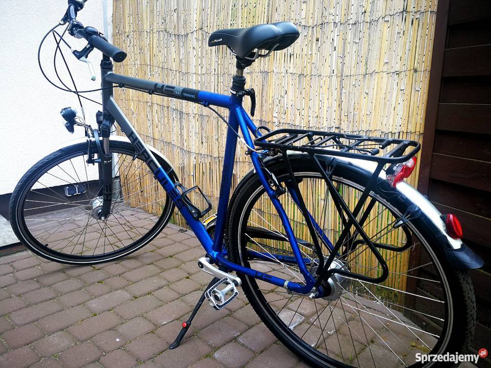 Rower męski trekingowy 28Hercules Nexus 8 Okazja Trekkingowe Czarna Woda