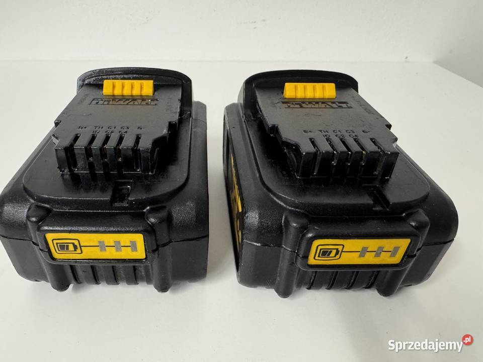 Oryginalne 2 Akumulatory Dewalt 4ah DCB182 Lesieniec