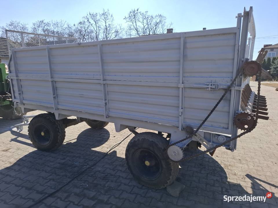 Rozrzutnik obornika przyczepa sprzedam